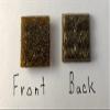 B 32 Teak - 3/4" Brown Glass Tile - 1/2 lb Bag - Hakatai Glass Tile view 4