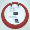(2) Two New 15" Speaker Foam Surrounds (Cerwin Vega Red) with Instructions & Glue view 1