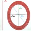 (2) Two New 15" Speaker Foam Surrounds (Cerwin Vega Red) with Instructions & Glue view 3