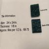 B 75 Aquamarine - 3/4" Glass Tile - 1/2 lb Bag - Hakatai Glass Tile view 3