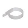 Dapetz 10Pk Hook & Loop Cable Ties - 150mm White Tough Nylon Eyelet for Simple Fitting view 1