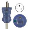 Conntek 29441-AS Medical Grade Powerstrip with Coiled Cord, (8 Feet) view 2