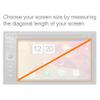 BoxWave Screen Protector Compatible with Dodge 2017 Journey Display (8.4 in) - ClearTouch Crystal (2-Pack), HD Film Skin - Shields from Scratches view 3