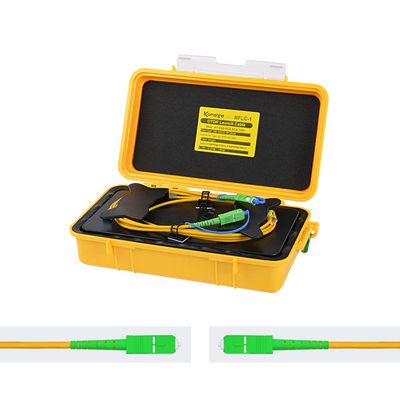 1000meter Optic Fiber OTDR Elminator,singlemode 1310/1550nm Fiber Optic Jump Cable Box,OTDR Launch Cable (SC-APC/SC-APC)