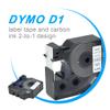 5PK D1 Label Cassette 45801 Blue on Clear Compatible with Dymo Label Maker Cassette Compatible for LabelManager 350D 400 500TS(3/4"W x 23'L) view 4