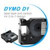 5PK D1 Cartridge Replace 45812 Black on Silver Label Cassette 19mm(3/4") Compatible for LabelManager 350D 400 500TS view 3