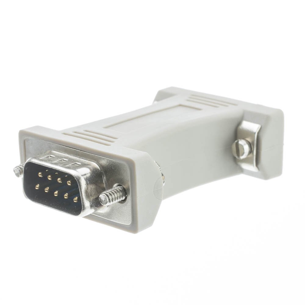 ACL DB9 Male to DB9 Male Serial/AT Modem Adapter, 2 Pack