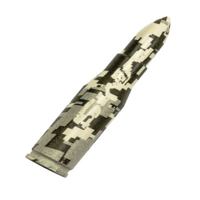 223 Cal Caliber Digital CAMO Camouflage 3" inch ANTENNA Heavy Gauge CNC Machined Billet Aluminum Short for KIA SOUL