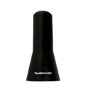 VMS Racing 50mm 2 inch Short CNC Machined Billet Aluminum Antenna in BLACK for KIA SOUL