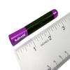 VMS RACING PURPLE with BLACK Real CARBON FIBER CNC Machined Billet Aluminum Short 3" inch Antenna Compatible with Nissan 350Z Fairlady Z Nismo view 4