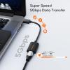 CableCreation 3-Pack USB C to USB Adapter, 5Gbps USB 3.1 to USB C Adapter view 2