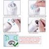 [2nd Generation] Portable Travel Bidet by GUSTYLE, IPX6 Waterproof Electric Bidet Sprayer with Automatic Decompression Film and Nozzle 180 Degree Adjustment (140ml) view 2