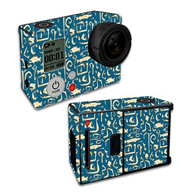 MightySkins Skin Compatible with GoPro Hero3+ Plus Deco Fish | Protective, Durable, and Unique Vinyl Decal wrap Cover | Easy to Apply, Remove, and Change Styles | Made in The USA