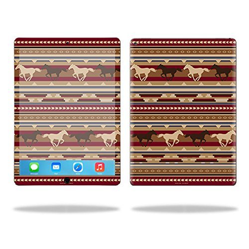 MightySkins Skin Compatible with Apple iPad Pro 12.9" Western Horses | Protective, Durable, and Unique Vinyl Decal wrap Cover | Easy to Apply, Remove, and Change Styles | Made in The USA
