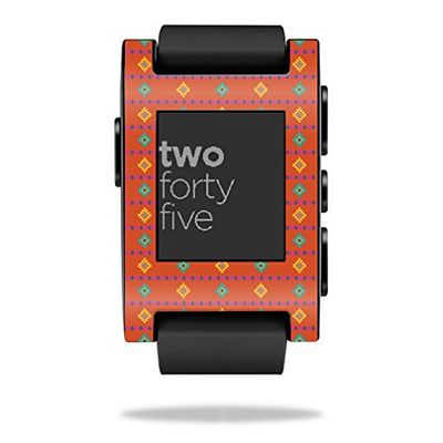 MightySkins Skin Compatible with Pebble Smart Watch Cinco De Mayo | Protective, Durable, and Unique Vinyl Decal wrap Cover | Easy to Apply, Remove, and Change Styles | Made in The USA