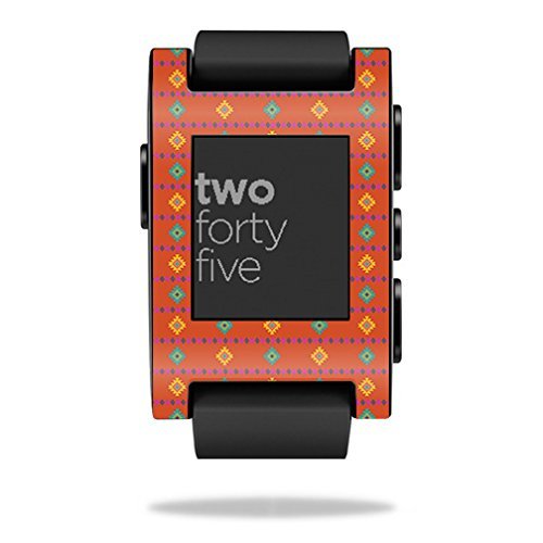 MightySkins Skin Compatible with Pebble Smart Watch Cinco De Mayo | Protective, Durable, and Unique Vinyl Decal wrap Cover | Easy to Apply, Remove, and Change Styles | Made in The USA