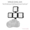 Andoer Andoer W49 Mini Interlock Camera LED Panel Light Dimmable Camcorder Video Lighting with Shoe Mount Adapter for Canon Nikon Sony A7 DSLR view 3