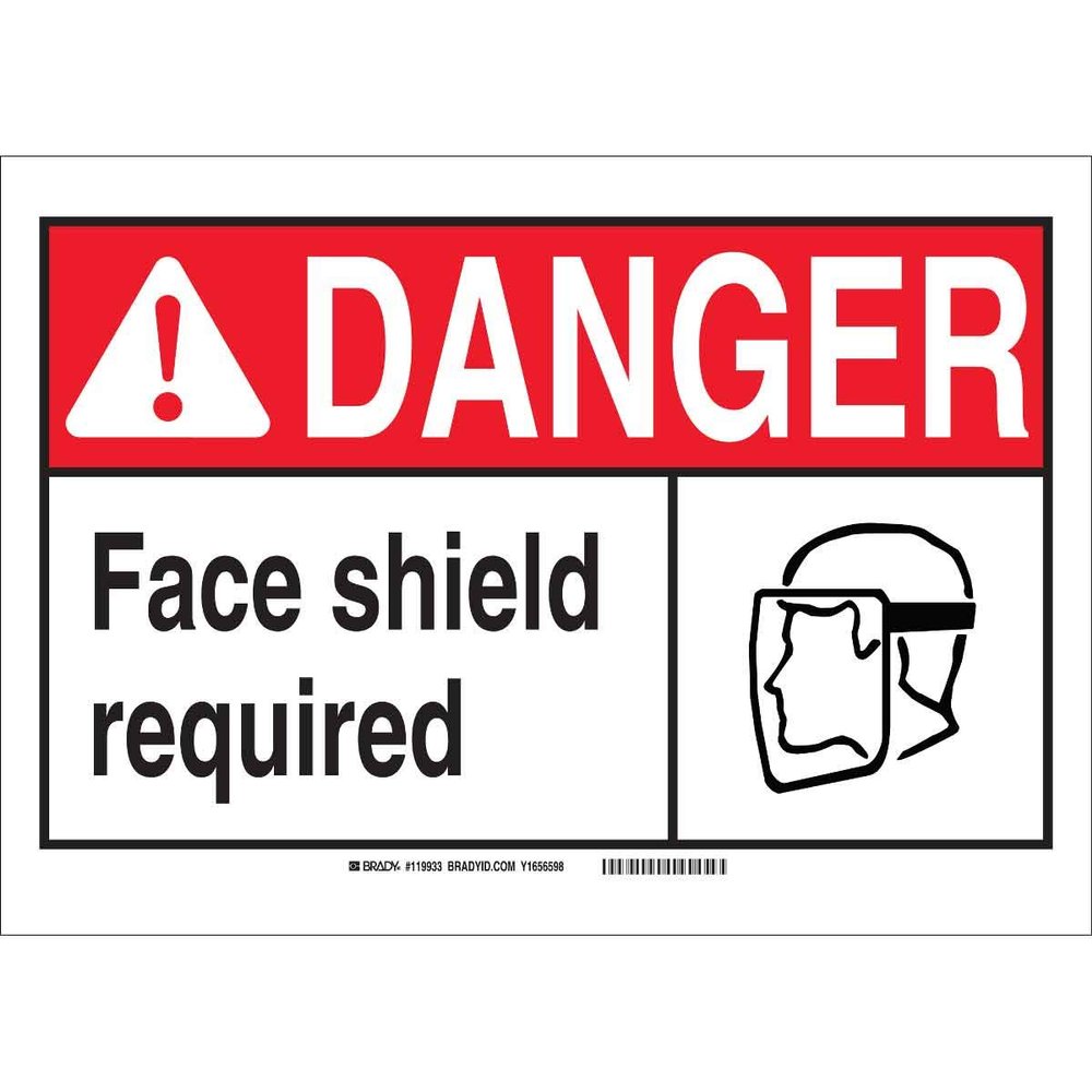 Brady 120810 Fire Emergency and Disaster Sign, Non-Reflective, Aluminum, 7" x 10" x 0.035", Black/Red/White