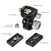 Andoer VH-10 2 Way Pan/Tilt Tripod Head Panoramic Bird Watching Photography Head with Quick Release Plate 3 Bubble Level Carry Bag Replacement for Sirui L10 RRS MH-02 view 4