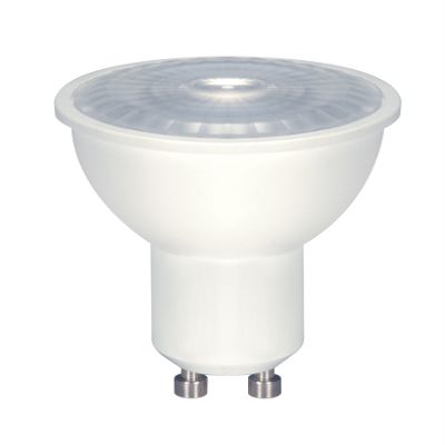 Satco Lighting S9383-6.5 Watt LED MR16 Dimmable Light Bulb - 3000K - GU10 Bi Pin Base - 120 Volt - 40 Degree Beam Angle - Energy Star Certified (6 LED Light Bulbs)
