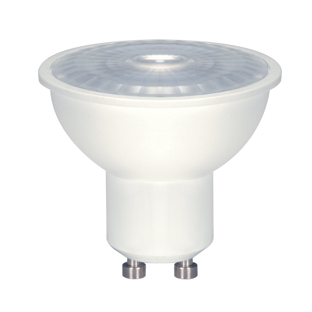 Satco Lighting S9383-6.5 Watt LED MR16 Dimmable Light Bulb - 3000K - GU10 Bi Pin Base - 120 Volt - 40 Degree Beam Angle - Energy Star Certified (6 LED Light Bulbs)