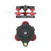 Andoer Tripod Leveling Base Leveler Tri-wheel Leveler with Bubble Level Bag for Canon Nikon Sony DSLR Camera view 4