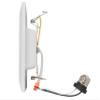 Westgate 15 Watt 6" Inch Recessed Lighting Kit with Baffle Trim - Square Shaped LED Retrofit Downlight - Premium Dimmable Light Fixture - Best Ceiling Lights - ETL Listed (5000K Bright White 4 Pack) view 3