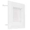 Westgate 15 Watt 6" Inch Recessed Lighting Kit with Baffle Trim - Square Shaped LED Retrofit Downlight - Premium Dimmable Light Fixture - Best Ceiling Lights - ETL Listed (3000K Soft White 1 Pack) view 1