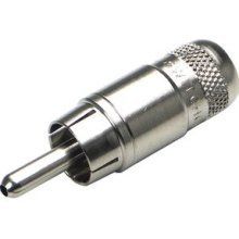 Switchcraft 3502 RCA-Phono Male Cable Plug Solder Type Shielded
