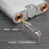 GEEKRIA 4.4mm Male to 2.5mm Balanced Female Headphones Adapter for 2.5mm 4-Pole Cable Connected to 4.4mm Player Device, Aluminum Alloy Conversion Audio Plug, Gold Plated view 4