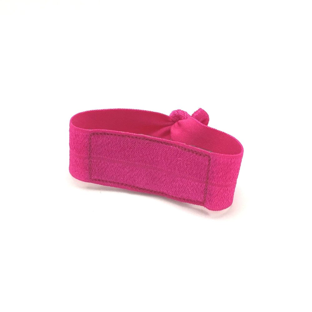 Knotted Hot Pink Wrist or Ankle Band for Fitbit Luxe Inspire Flex Flex 2 One Alta