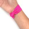 Knotted Hot Pink Wrist or Ankle Band for Fitbit Luxe Inspire Flex Flex 2 One Alta view 4