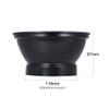 Andoer 7inch Elinchrom Beauty Dish Reflector Diffuser with 2 Grids for Elinchrom Mount Studio Strobe Flash Speedlite