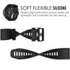 Band for Garmin Fenix 7X/6X/5X, Soft Silicone Replacement Watch Band Strap for Garmin Fenix 7X Pro/6X Pro/5X Plus/3/3 HR Smart Watch view 3