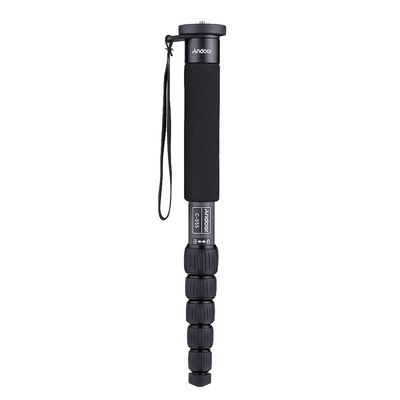 Andoer C-555 155cm/5.1ft Carbon Fiber Camera Monopod Unipod Stick 6-Section with Carry Bag Max. Load 10kg/22Lbs for Nikon Canon Sony A7 Pentax Camcorder Video Stuido Photography