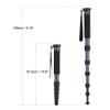 Andoer C-555 155cm/5.1ft Carbon Fiber Camera Monopod Unipod Stick 6-Section with Carry Bag Max. Load 10kg/22Lbs for Nikon Canon Sony A7 Pentax Camcorder Video Stuido Photography view 4