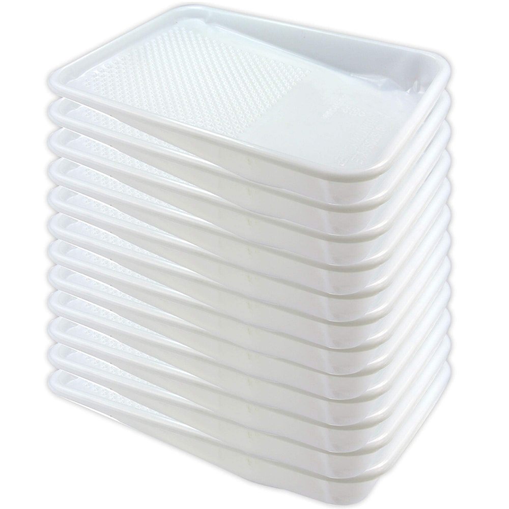Kingorigin 12 Pack Paint Tray Liner, 9 Inch Disposable Paint Tray Set