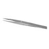 Tweezers Set 3 Pieces Includes Non-Conductive Plastic, AA and Straight Fiber Grip Cross-Locking Jewelers Watchmakers, Hobbies view 4