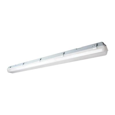 Nuvo Lighting 62/1067 Transitional LED Vapor Proof with Occupancy Sensor in White Finish, 50.00 inches