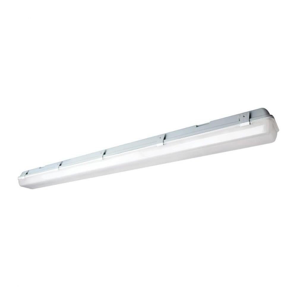 Nuvo Lighting 62/1067 Transitional LED Vapor Proof with Occupancy Sensor in White Finish, 50.00 inches
