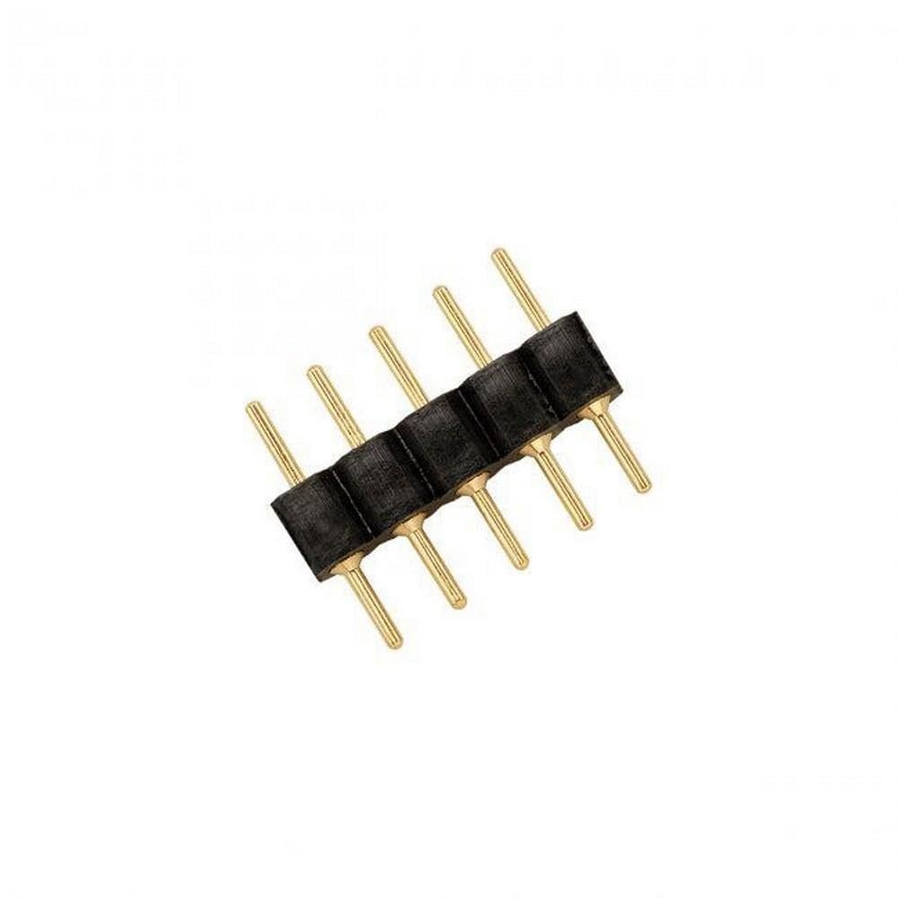 WAC Lighting LED-TC-MM Invisiled Male to Male 5-Pin Connector for Invisiled 24V Tape Light (Pack of 50) Black