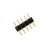 WAC Lighting LED-TC-MM Invisiled Male to Male 5-Pin Connector for Invisiled 24V Tape Light (Pack of 50) Black view 3