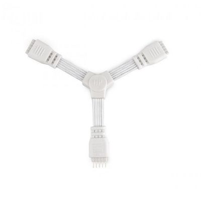 WAC Lighting LED-TC-Y-WT Invisiled Y-Connector for Invisiled 24V Tape Light in WhiteWhite