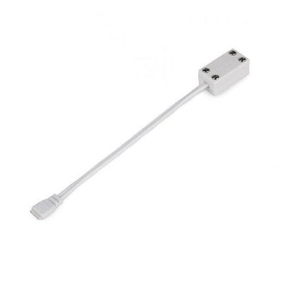 WAC Lighting LED-TC-B-2-WT Invisiled Connector for Invisiled 24V Tape Light in WhiteWhite