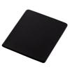 Elecom MP-SL01BK Mouse Pad, Soft Leather, Small, Black view 1