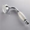 Shile Traditional Brass Ceramics Telephone Handheld Shower Head Chrome Finish with 1.5 Meter Hose for Bathroom view 4
