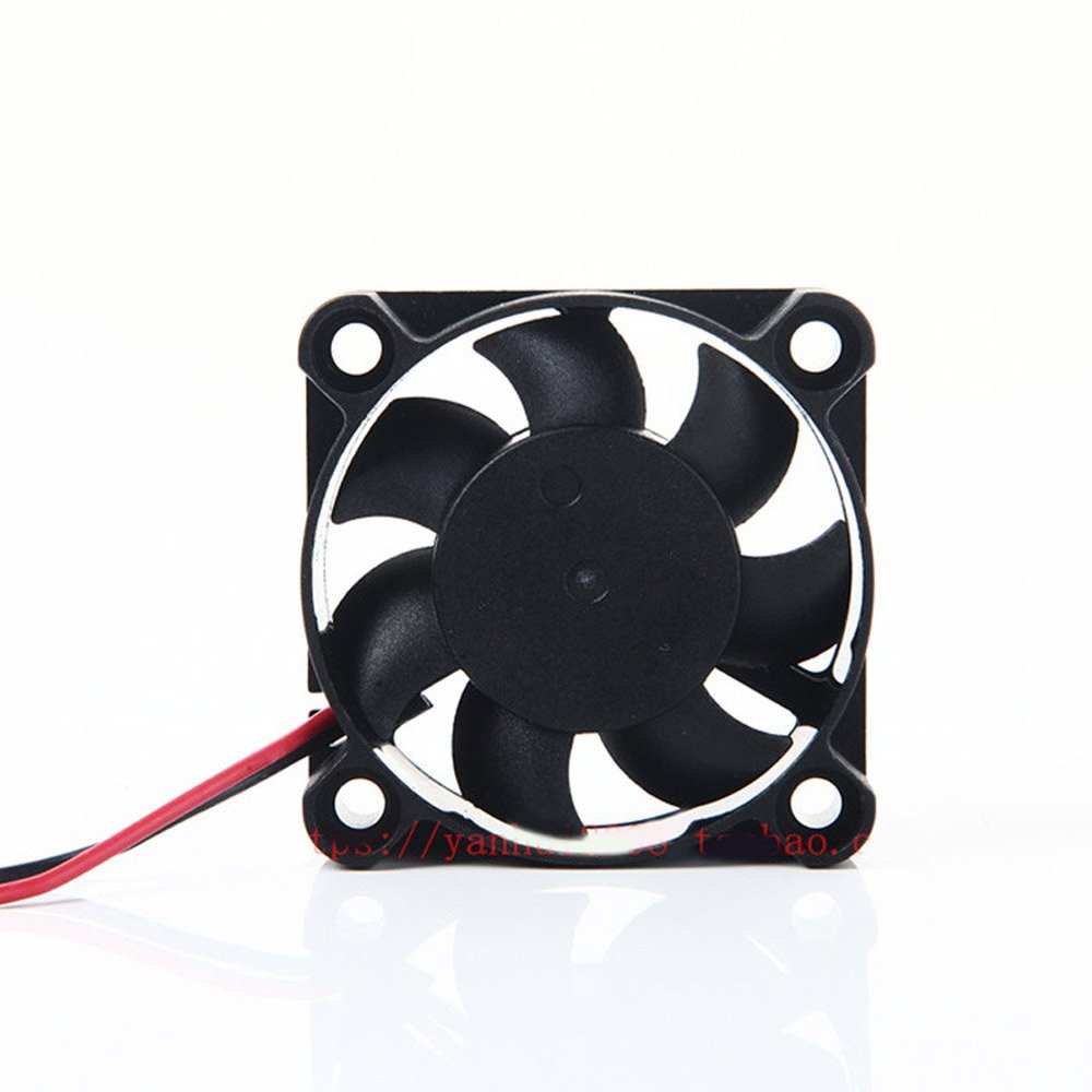 4CM Fan DC5V/12V/24V 4CM dc Fan 4010 Computer Fan 40 * 40 * 10MM (DC12V Ball Bearing 3pin)