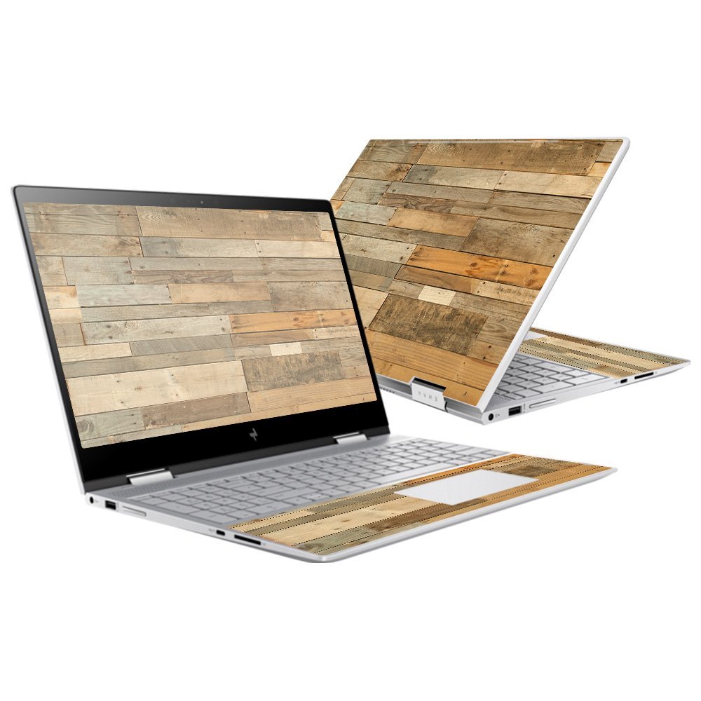 Skin Compatible with HP Envy x360 15" (2017) - Reclaimed Wood| MightySkins Protective, Durable, and Unique Vinyl Decal wrap Cover | Easy to Apply, Remove, and Change Styles | Made in The USA