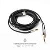 MEZE AUDIO | 3m Cable for 99 Classics Walnut Silver | 3.5mm Male to Dual TS Mono 3.5mm Male Connector Plug | Kevlar Reinforced Fabric | Oxygen-Free Copper view 2