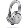Bose QuietComfort 35 II Noise Cancelling Bluetooth Headphones Wireless, Over Ear Headphones with Built in Microphone and Alexa Voice Control, Silver view 1